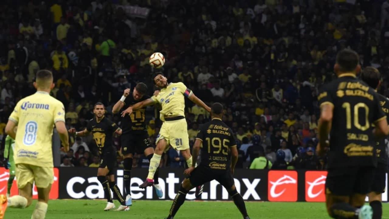 América y Pumas empatan 1-1 en el estadio Azteca | Diario24