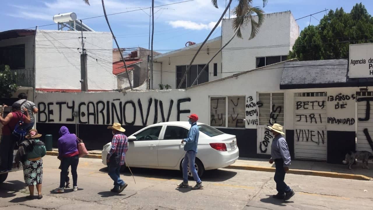 Integrantes de MAIZ toman la FGR en Huajuapan en protesta | Diario24