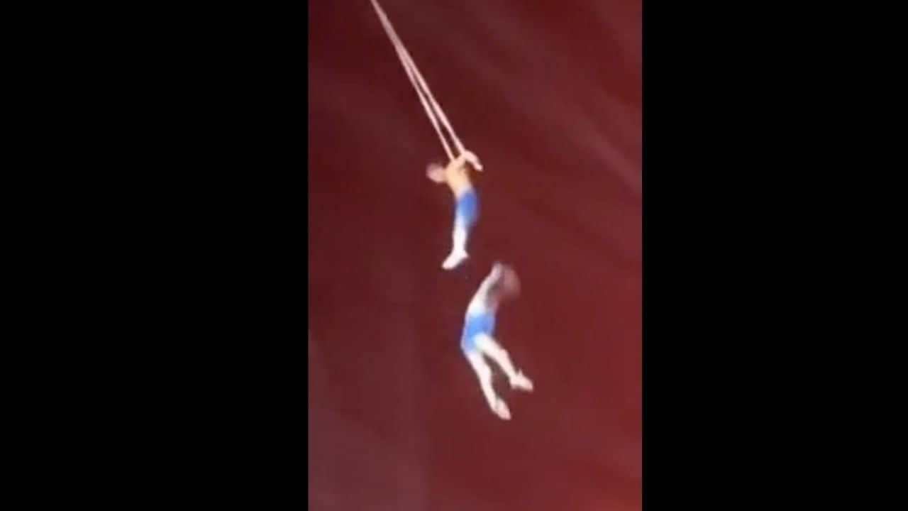 Muere trapecista china tras caer desde 9 metros de altura | Diario24