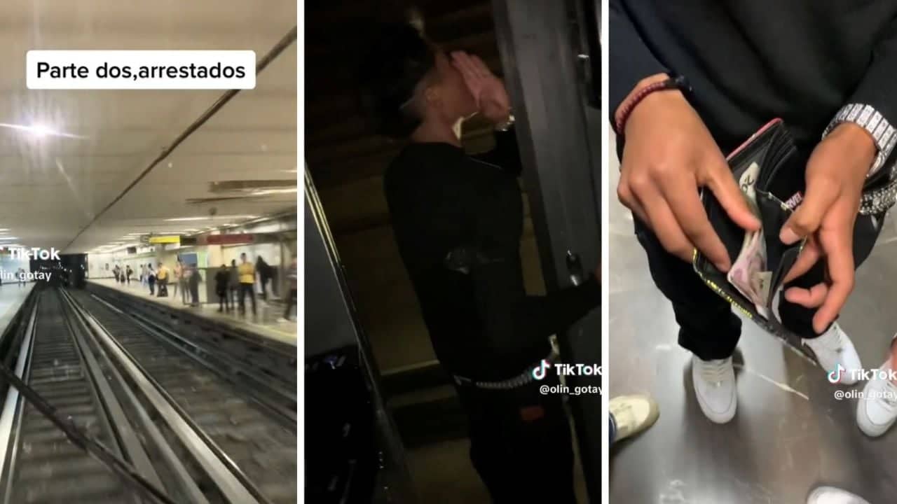 Jóvenes viajan sin permiso en cabina del Metro dan mordida | Diario24