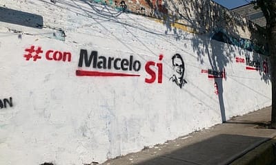 Con Marcelo Sí promueven a Ebrard en bardas de la | Diario24